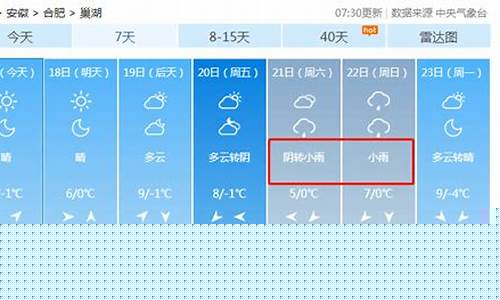 巢湖天气预报30天查询_安徽巢湖天气预报30天查询