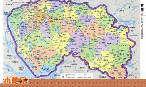 东莞地图_东莞地图各镇全图