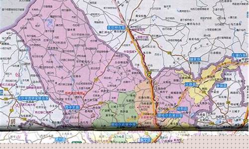 乌兰察布地图_乌兰察布地图高清版大图